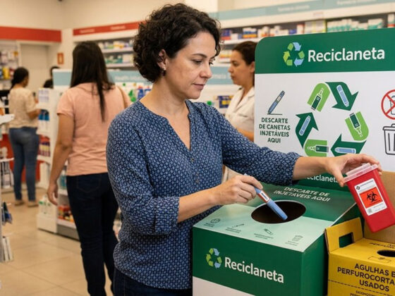 Programa recolhe e recicla milhares de canetas emagrecedoras